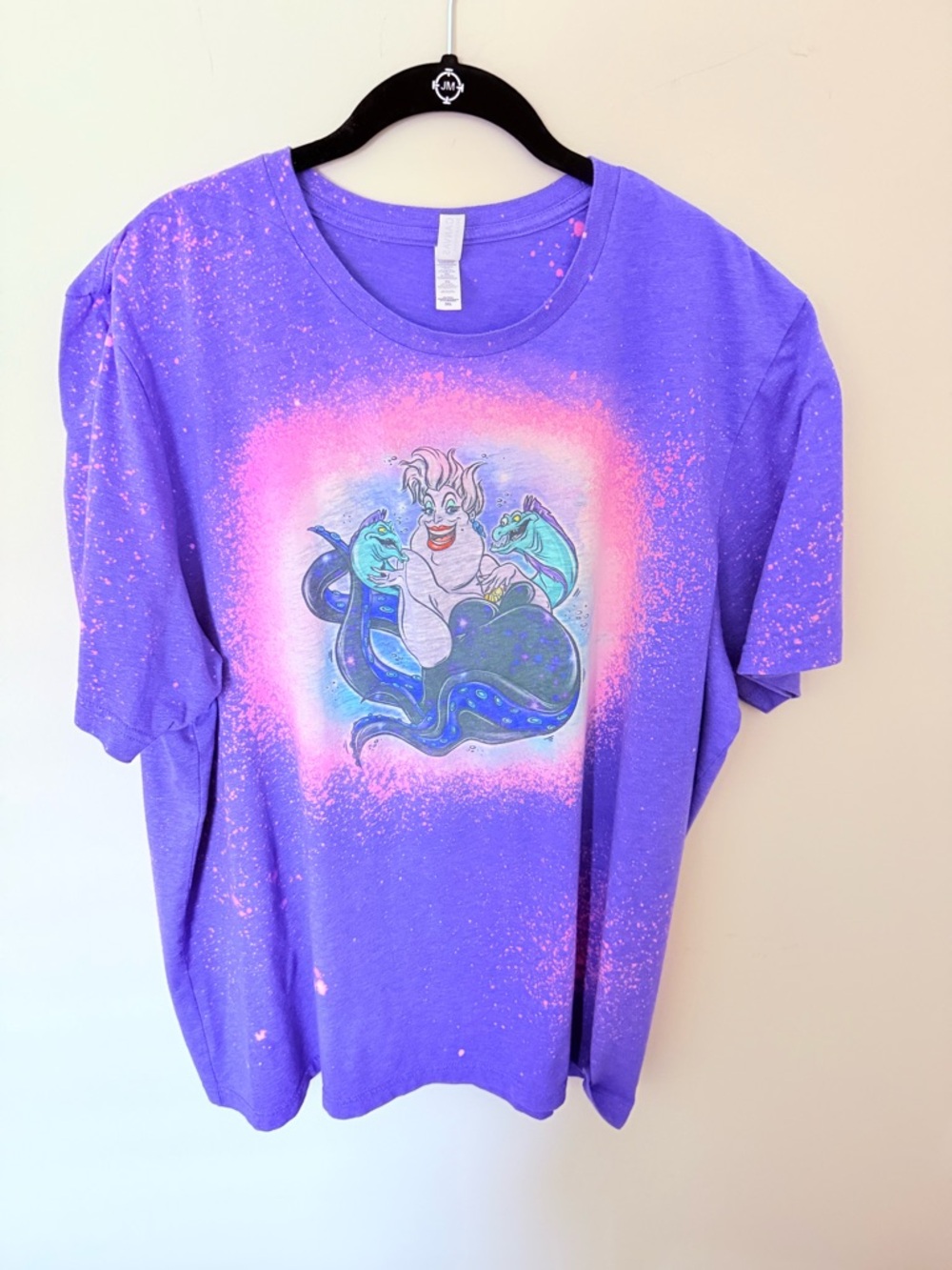 Disney Little Mermaid Custom T-shirt with Ursula the Sea Witch Print Unisex XXL